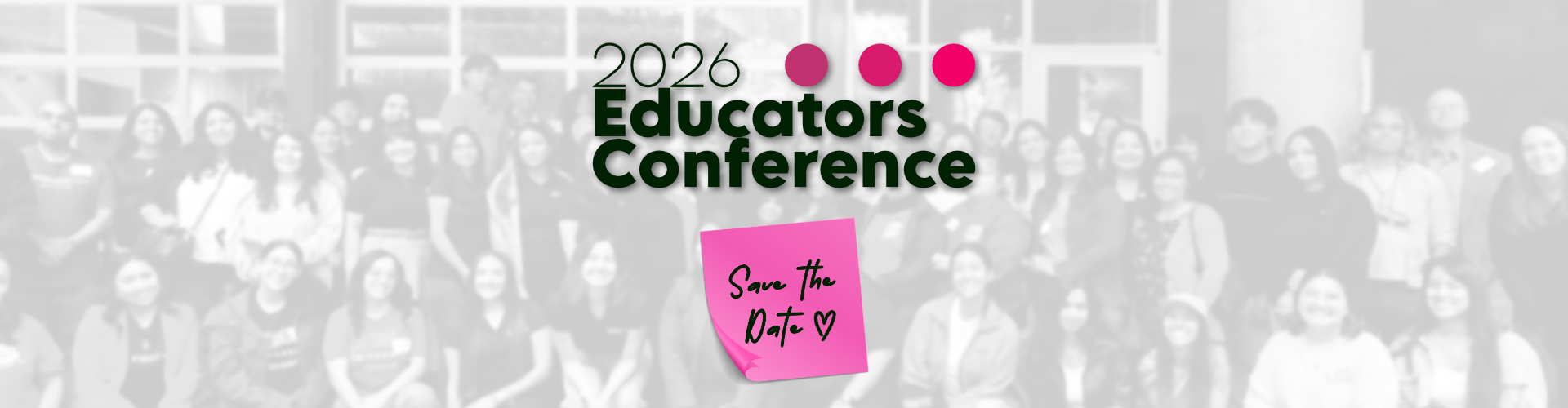 Educators Conference is March 27th